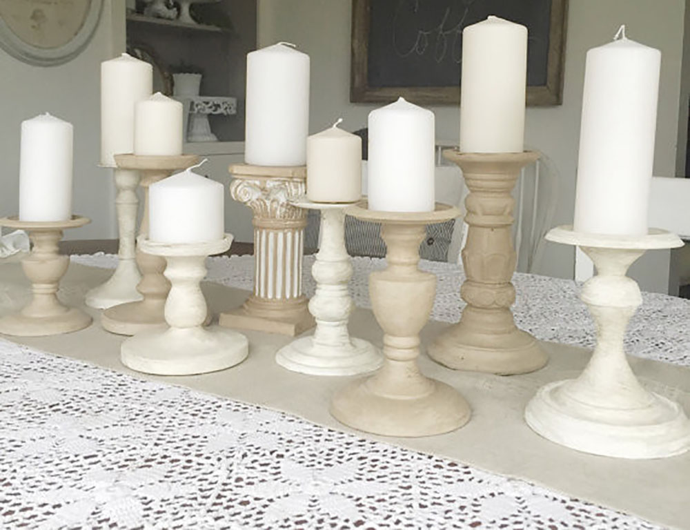 Faux Marble Chalk Painted Table Top Tutorial – Hallstrom Home