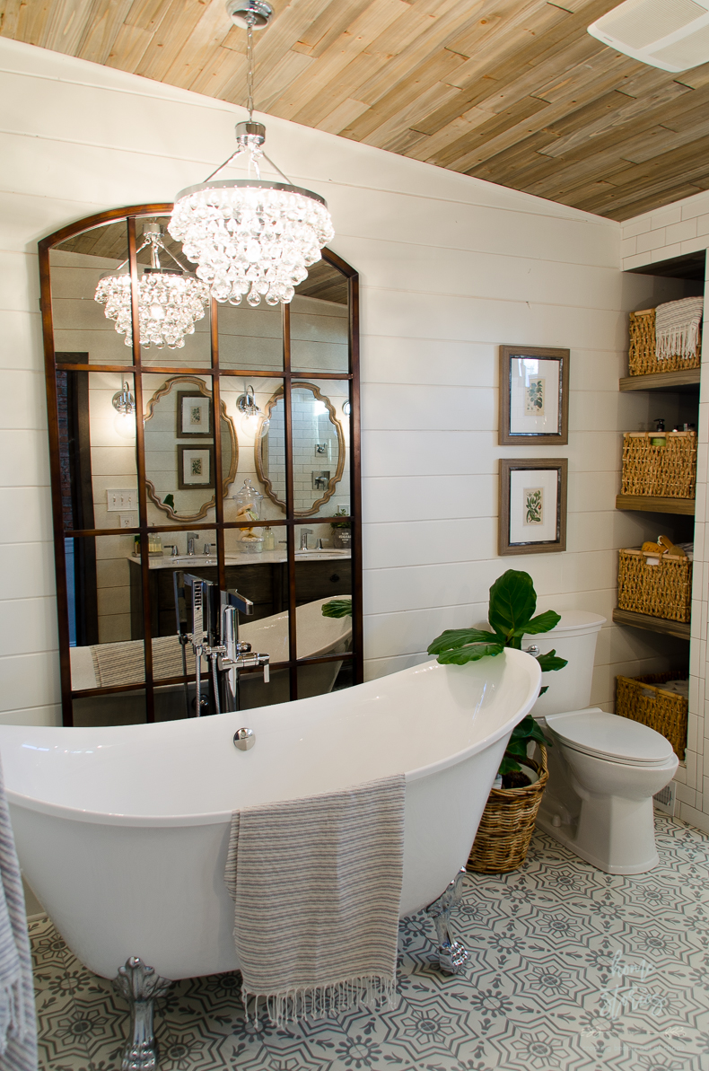 13 Beautiful Farmhouse  Bathrooms Hallstrom Home