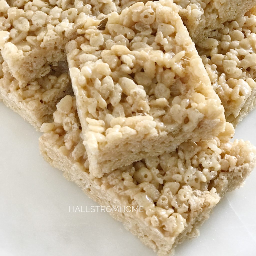 The Best Salted Caramel Rice Krispie Treats You Will Love – Hallstrom Home