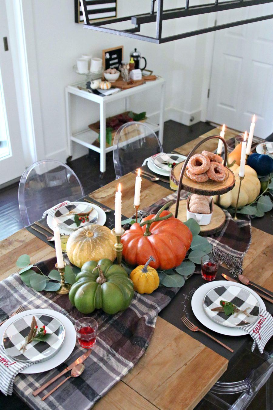 Simple and Easy Festive Fall Tablescapes – Hallstrom Home