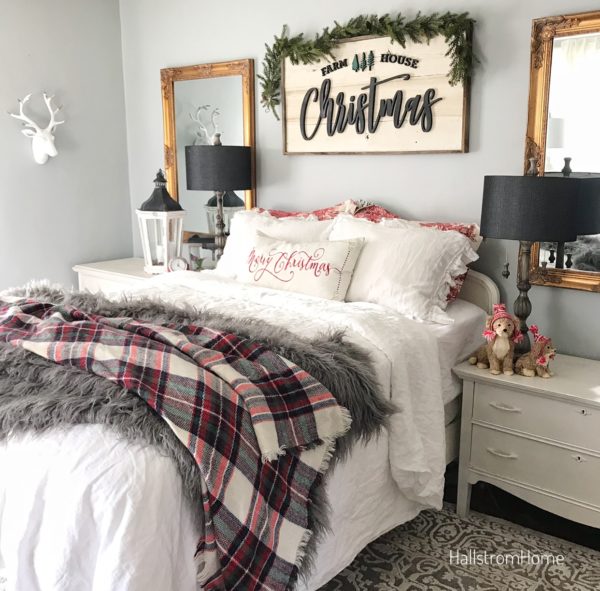 Easy Holiday Bedroom Tips – Hallstrom Home