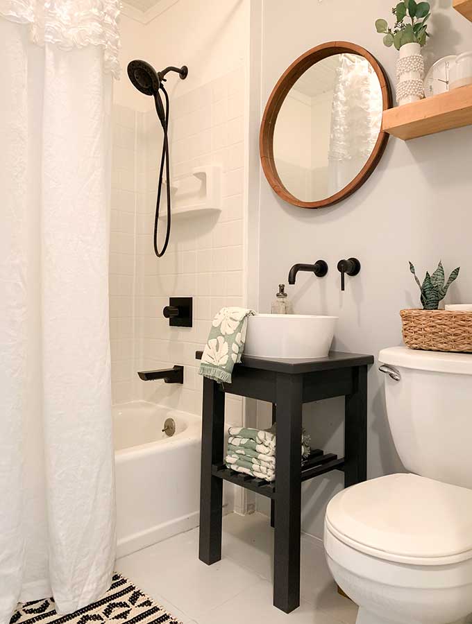 Small Bathroom Makeover Ideas Hallstrom Home