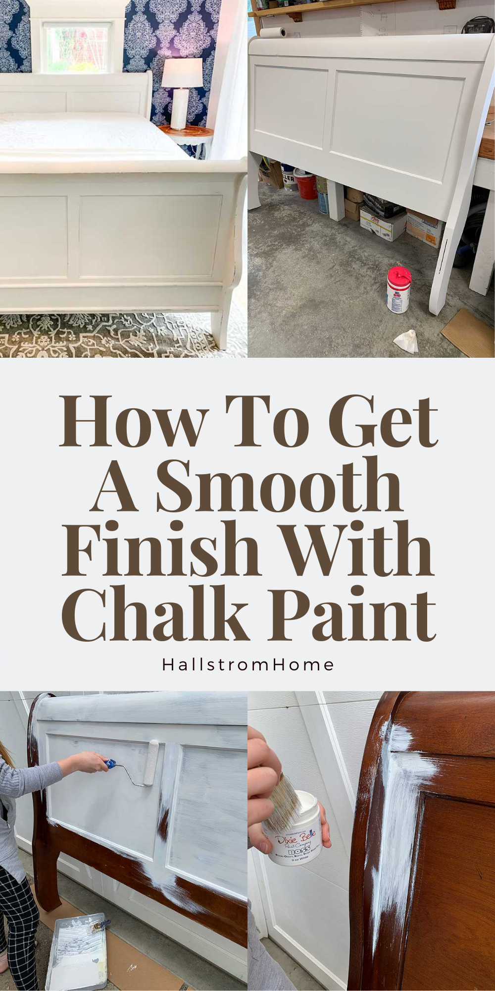 How I Chalk Painted Wood Floors – Hallstrom Home