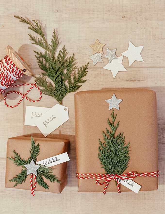 Gift Wrapping Basics - Wrapping Without A Bow - zevy joy