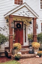 Halloween Bat Porch Decor with Printable – Hallstrom Home