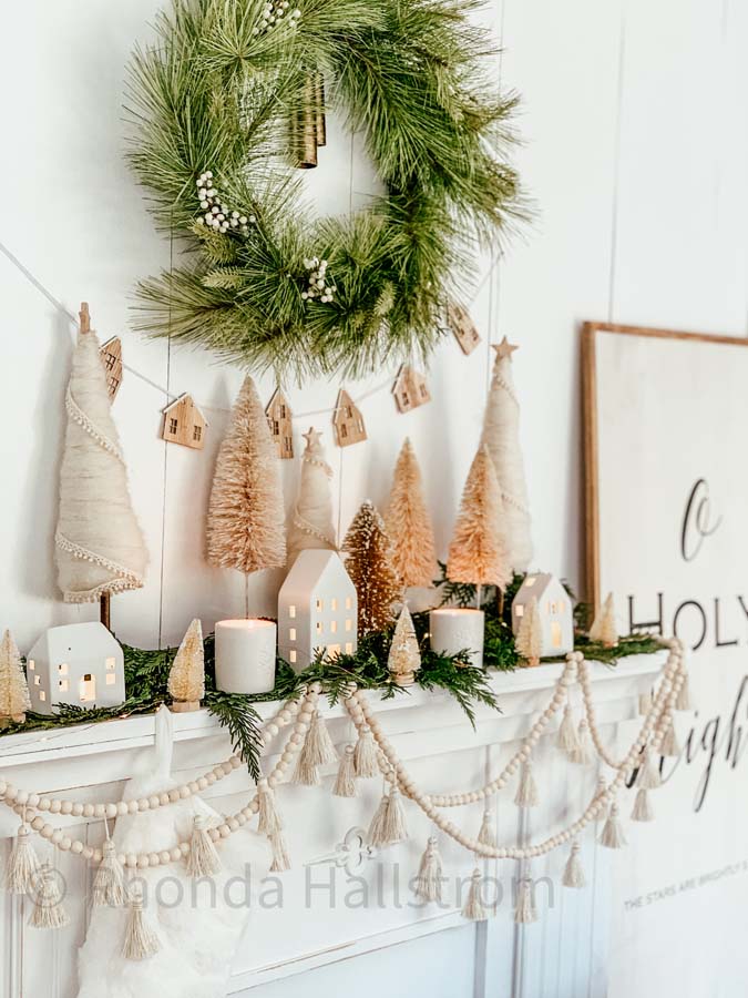 How to Make a Wood Bead Garland - Southern Crush at Home