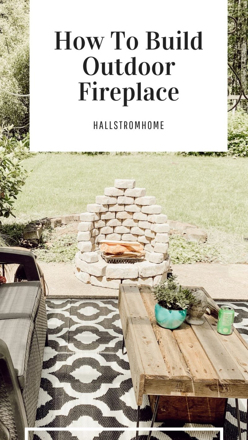 How To Build Outdoor Fireplace – Hallstrom Home