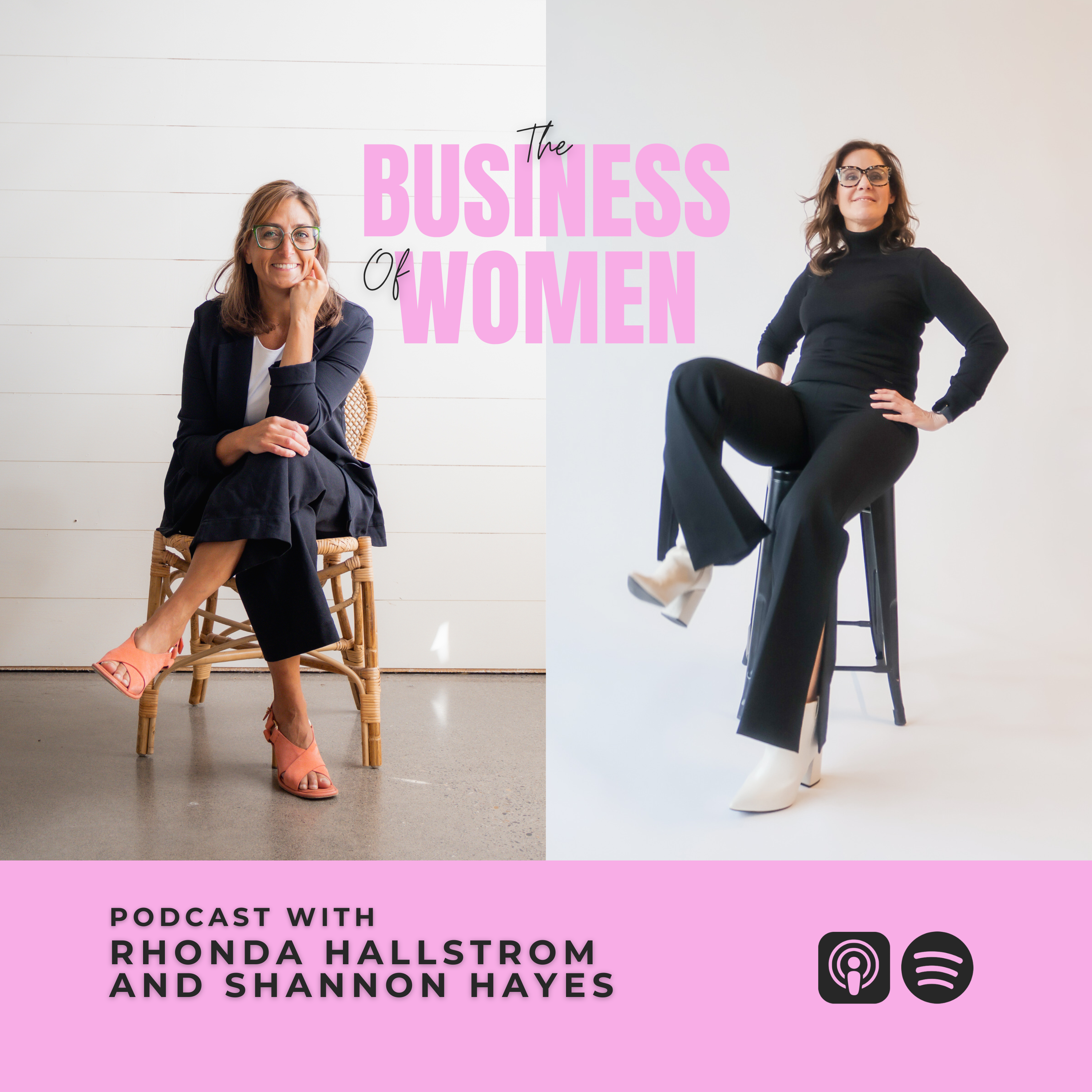 the business of women podcast with rhonda hallstrom