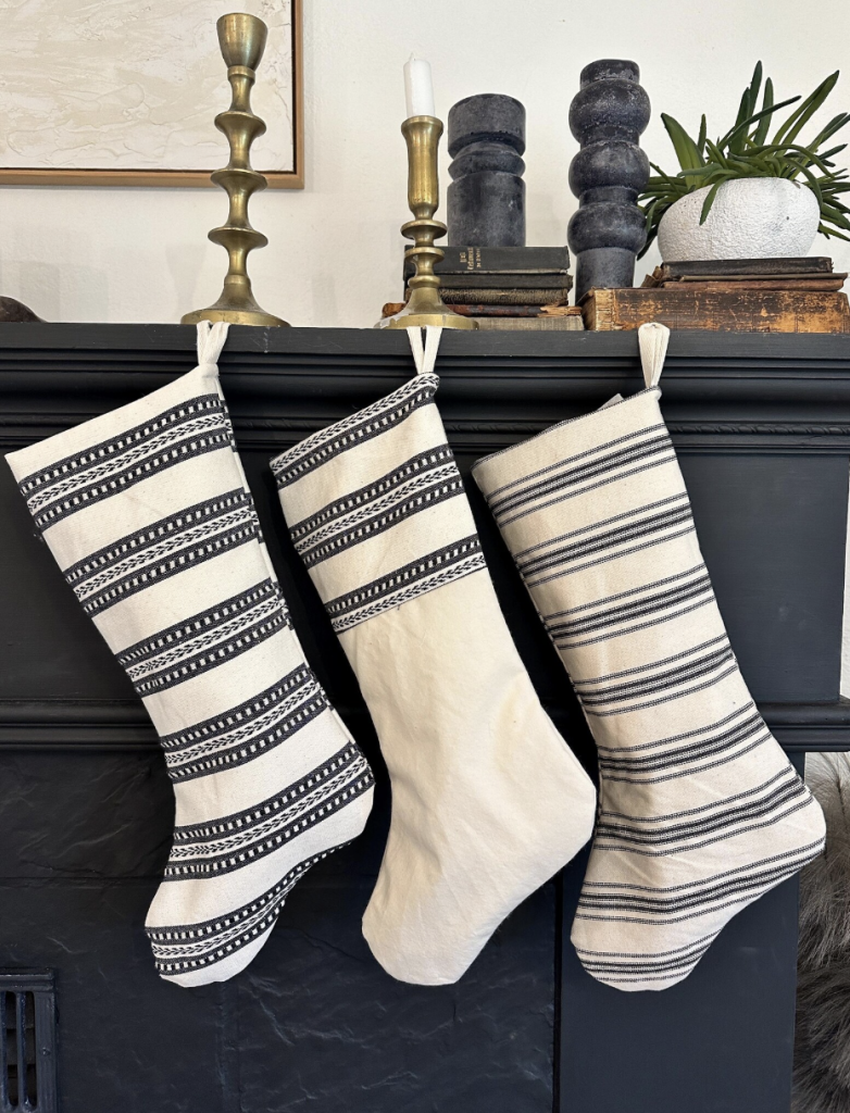 Embrace the Charm of Neutral Farmhouse Stocking