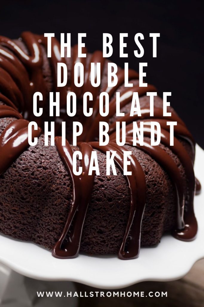 The Best Double Chocolate Chip Bundt Cake