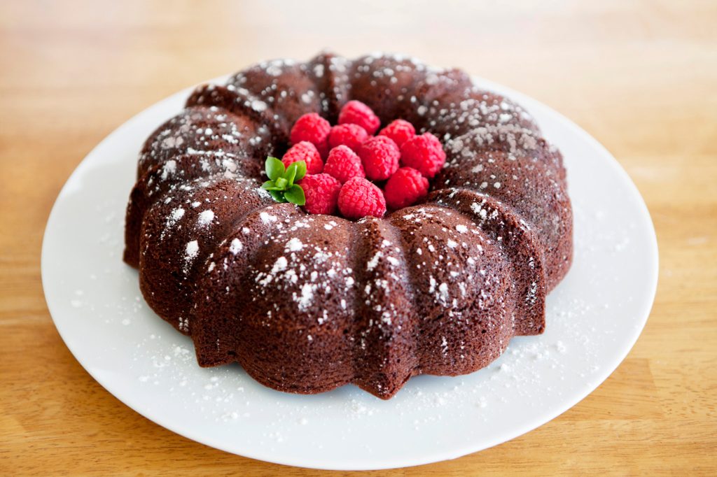 The Best Double Chocolate Chip Bundt Cake