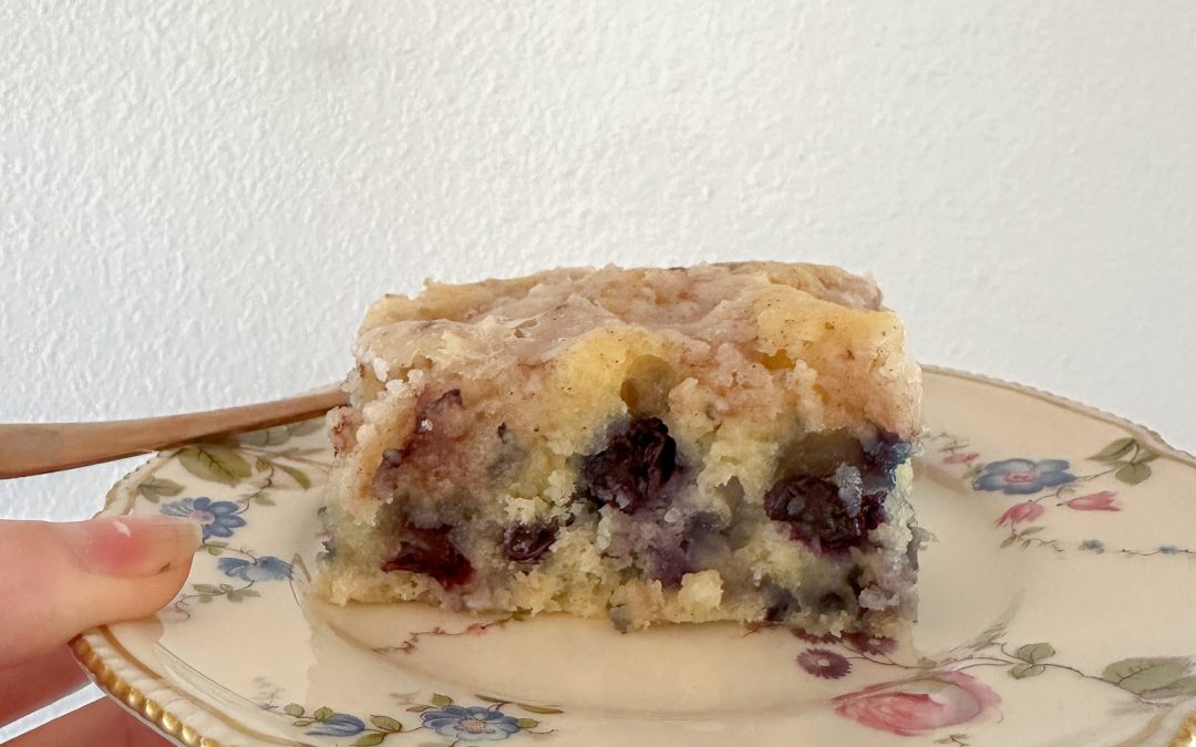 A Easy Go To Blueberry Buckle Recipe